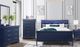 Global Furniture USA Charlie Blue King Sleigh Bed-3