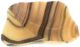 A & B Home Eduardo Beige/Black Hand-Carved Zebra Onyx Bowl-0