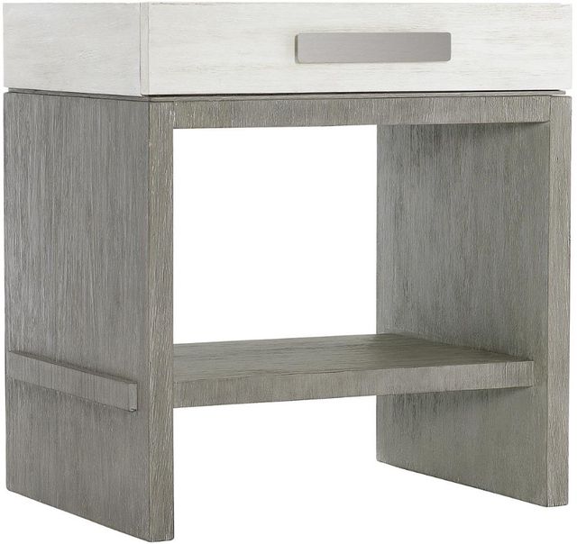 Bernhardt Foundations Light Shale/Linen Nightstand-0