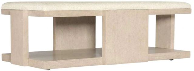 Hooker® Furniture Westwood Tillson Cloud Cocktail Table with Polished Limestone Base-0