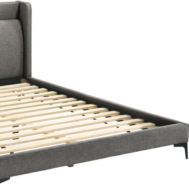 Armen Living Legend Gray Queen Platform Bed-3