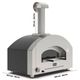 Alfa Futuro 2 Pizze 40" Wrinkle Black Petroleum Gas Pizza Oven-4
