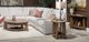 Magnussen Home® Tanner Tawny Brown Demilune Sofa Table-1