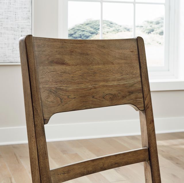 Signature Design by Ashley® Cabalynn Light Brown/Oatmeal Dining Side Chair-4