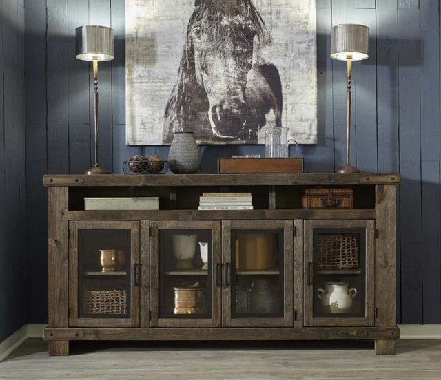 aspenhome® Sawyer Brindle 78" Highboy Console-1