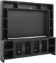 aspenhome® Quincy Vintage Black 97'' Console and Hutch-0