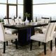 Furniture of America® Evangeline Black Dining Table-1