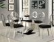 Furniture of America® Orla 2-Piece Black/Silver Dining Side Chair Set-3