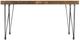 Moe's Home Collection Boneta Natural Dining Table with Black Metal Legs-1