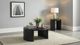 Coaster® Sweeney 2-Piece Black Occasional Table Set-1