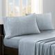Olliix by True North by Sleep Philosophy Blue Diamond Queen Micro Fleece Sheet Set-4