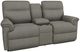 La-Z-Boy® Jay Flannel Power Reclining Loveseat with Console, Headrest, and Lumbar-0
