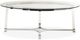 Elements International Lucinda 3-Piece Clear Occasional Table Set-2