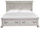 Magnussen Home® Bronwyn Alabaster Queen Panel Storage Bed-1