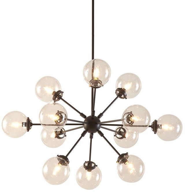 Olliix by INK+IVY Antique Bronze Paige Chandelier-0