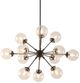 Olliix by INK+IVY Antique Bronze Paige Chandelier-0