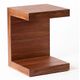 Moe's Home Collection Zio Walnut Brown Side Accent Table-0