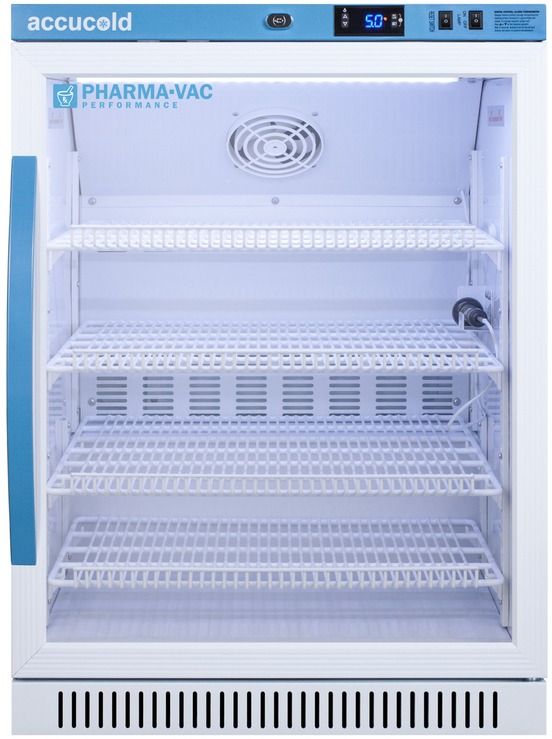 Accucold® by Summit® 24" 6 Cu. Ft. White ADA Height Vaccine Refrigerator-0