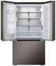 LG 36" 25.5 Cu. Ft. PrintProof™ Black Stainless Steel Counter Depth French Door Refrigerator-3