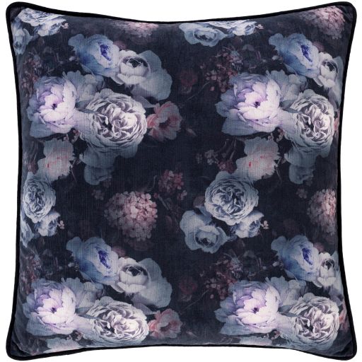 Surya Horticulture Violet 22"x22" Toss Pillow with Polyester Insert-0