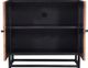 Jofran Inc. Astral Plains Reclaimed Gray 2-Door Accent Cabinet-3