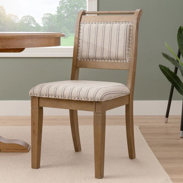 Linon Emerson Gray Dining Chair-1