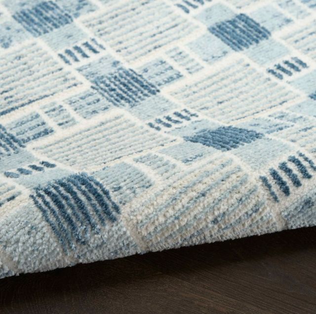 Nourison Home™ Nordic NRC14 Blue 5'x7' Style 2 Area Rug-3
