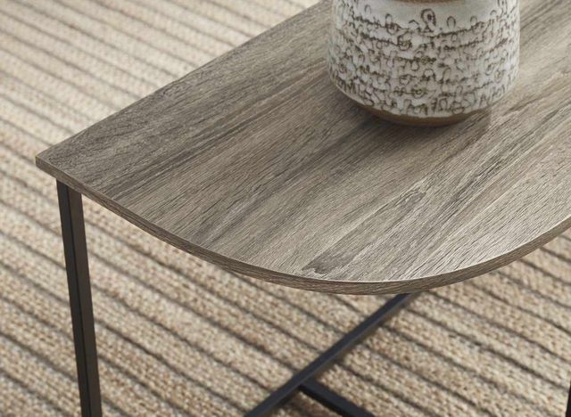 Signature Design by Ashley® Wadeworth Taupe Chair Side End Table-4