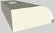 Vent-A-Hood® 48" Biscuit Retro Style Under Cabinet Range Hood-1