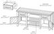 International Furniture Direct Dutton Brown TV Stand-2