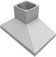 Vent-A-Hood® Euroline Pro 48" Stainless Steel Island Range Hood-1