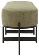 Uttermost® Merino Bronze/Moss Bench-3