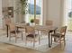 International Furniture Natural Parota Brown Dining Table-4