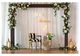 A & B Home Cream 26'' Faux Rose-2