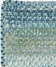 Capel Rugs Grand-Le-Fleur Blue Mist 5'6" Square Rug-1