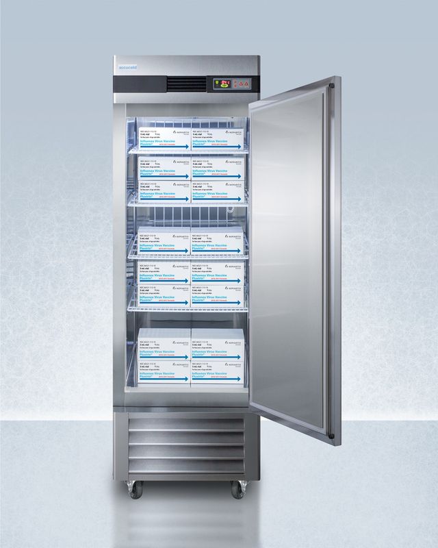 Accucold® Pharma-Lab Performance Series 23.0 Cu. Ft. Stainless Steel Upright Pharmacy Refrigerator-3