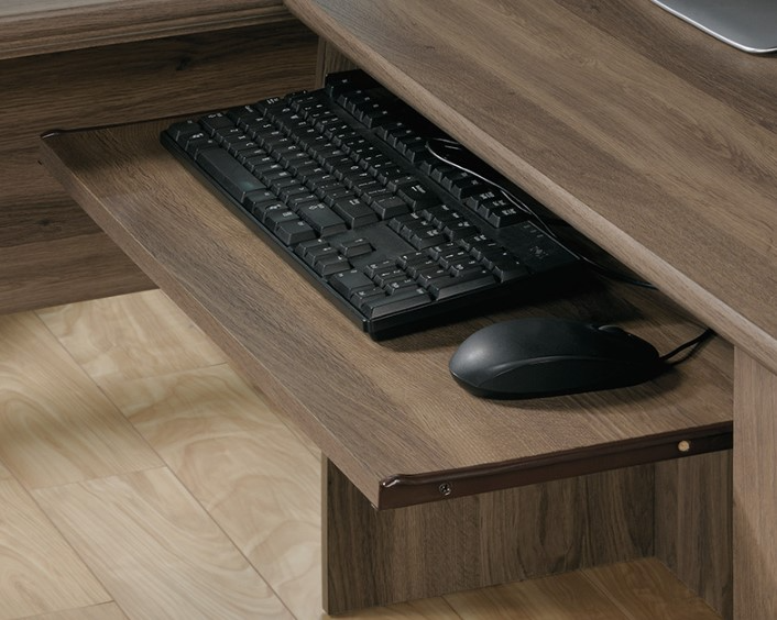Sauder Harbor View Desk with Hutch - Thumbnail 5