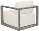 Uttermost® Uttermost® Remsen Weathered Gray/Oyster Wood Indoor-Outdoor Gray Lounge Chair with Cushion-5
