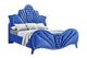 ACME Furniture Dante Blue Eastern King Upholstered Panel Bed-0