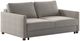 Luonto® Furniture Polar Oasis/Walnut Queen Sleeper Loveseat-2