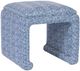 Vanguard® Furniture Vanguard Wimborne Parkland Navy Ottoman-0