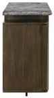 ACME Furniture Dillon Natural Marble/Walnut Server-4