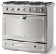 La Cornue CornuFe´ 90 36" Stainless Steel Pro Style Dual Fuel Range-1
