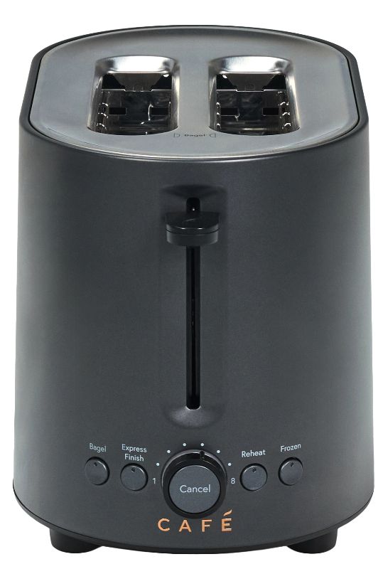 CAFÉ™ 2 Slice Matte Black Express Finish Toaster-0