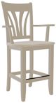 Mavin Customizable Hartford 24" Arm Bar Stool-0