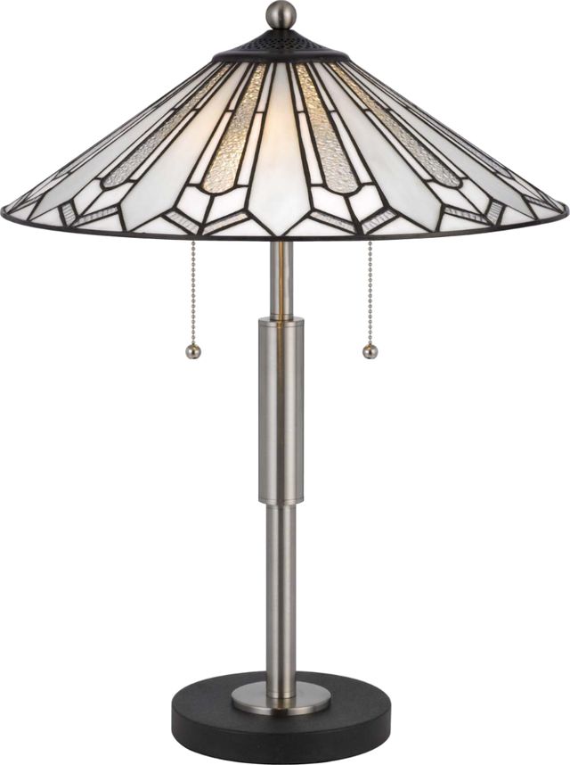 CAL Lighting & Accessories Tiffany Bronze Table Lamp-0