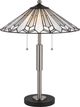 CAL Lighting & Accessories Tiffany Bronze Table Lamp-0