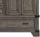 Intercon Forge Wire Brushed Steel Gray Gentleman's Chest-3