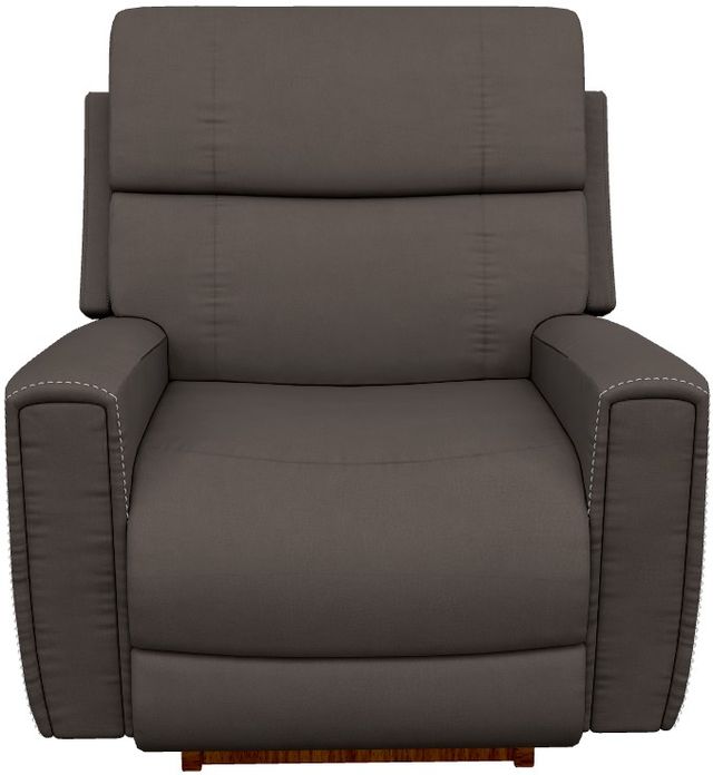 La-Z-Boy® Apollo Slate Leather Power Rocking Recliner with Headrest and Lumbar-1