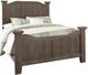 Vaughan-Bassett Sawmill Saddle Gray Queen Arch Bed-0